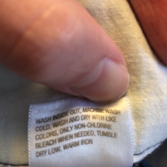 Old Navy Chambray Capri Shorts Women Size 14 - Picture 9 of 9